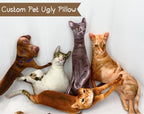 Weird Ugly Cat Plush – So Ugly It’s Cute | Funny Gift Toy