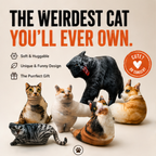 Weird Ugly Cat Plush – So Ugly It’s Cute | Funny Gift Toy